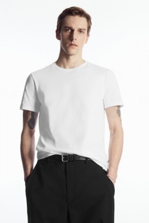 White Cos 3-pack The Extra Fine T-shirts | RQNAJ5314