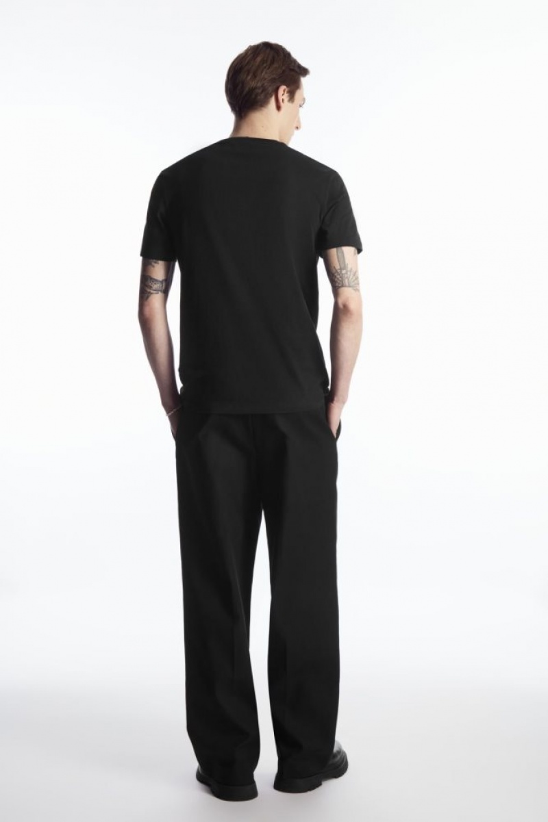 Black Cos 3-pack The Extra Fine T-shirts | CYTFL2904