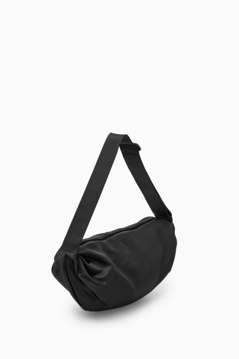 Black Cos Padded Crossbody - Nylon | NBHAV4980