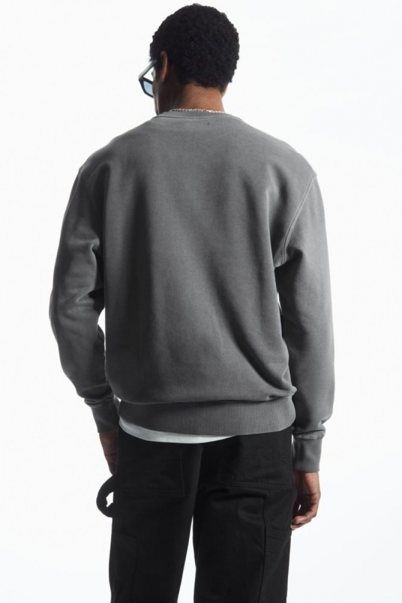 Black Cos Relaxed-fit Sweatshirt | BOUDZ7043