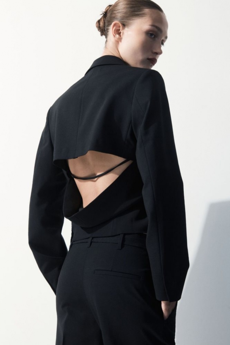 Black Cos The Deconstructed Blazer | DYXUM2079