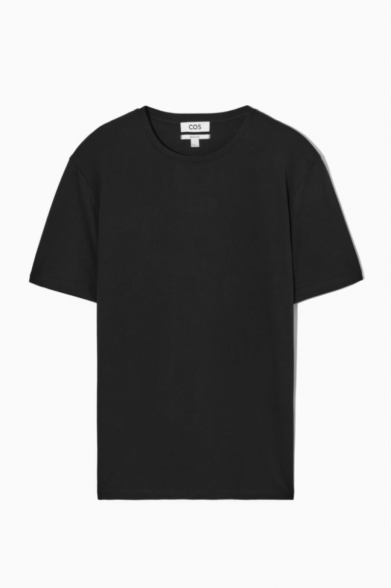 Black Cos The Extra Fine T-shirt | HQUGL1438