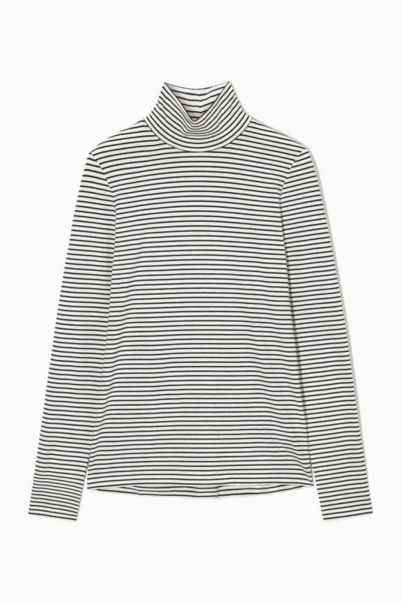 Cos Long-sleeved Jersey Roll-neck Top | TYAWM0145