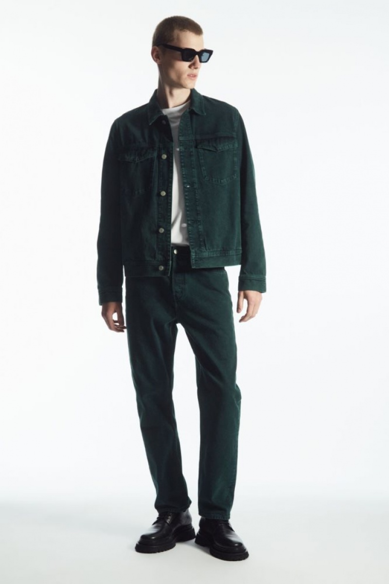 Green Cos Signature Jeans - Straight | JUKLO3189