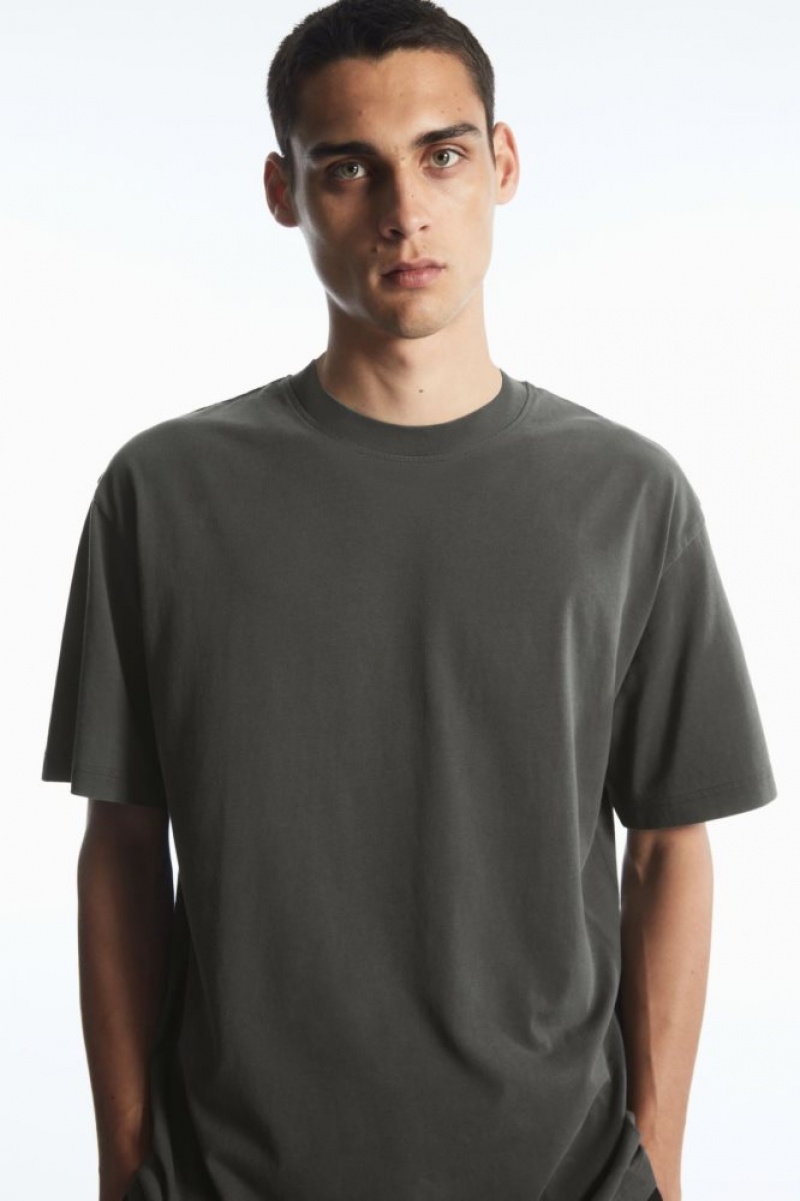 Grey Cos The Super Slouch T-shirt | HOYCW6753