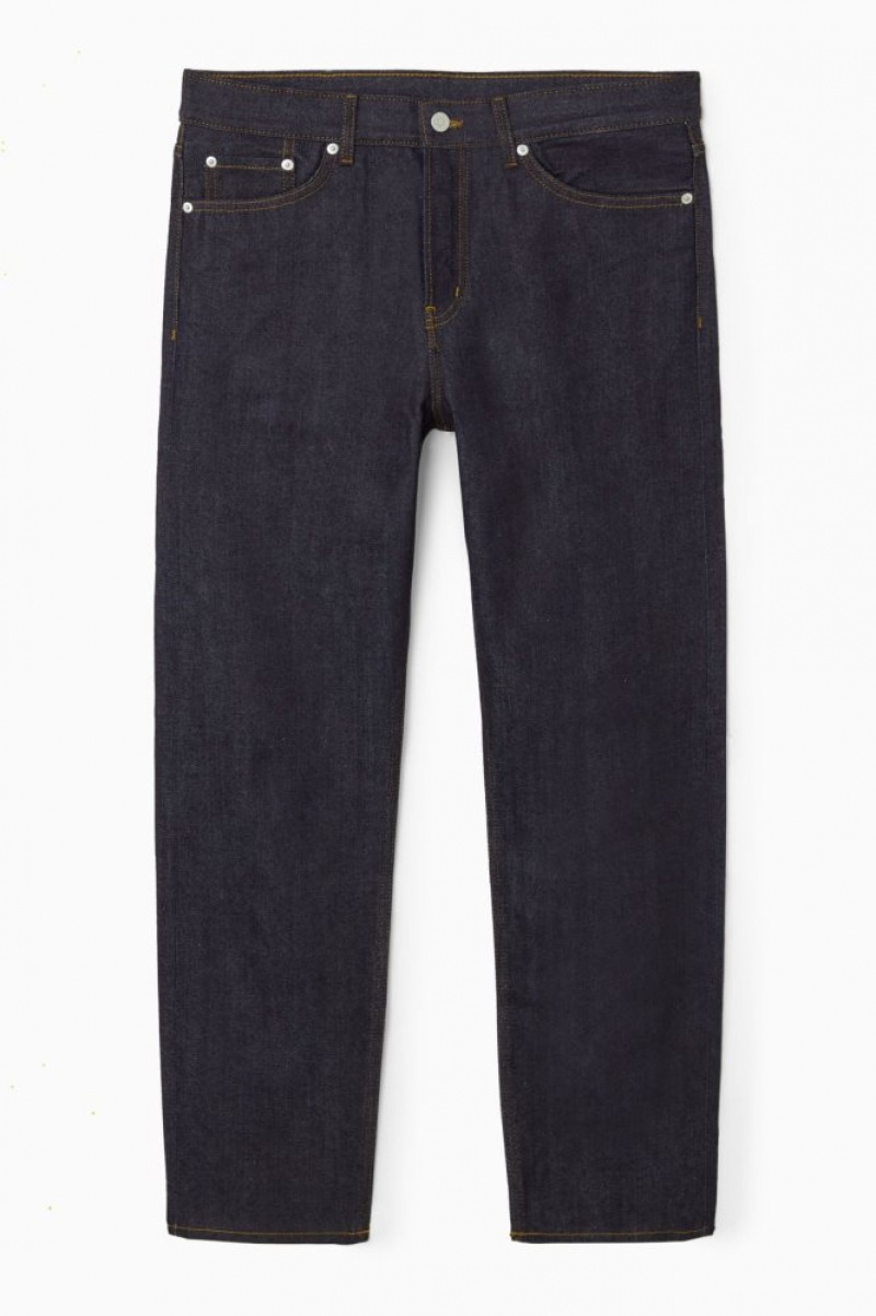 Indigo Cos Signature Raw Selvedge Jeans - Straight | EIPHZ1893