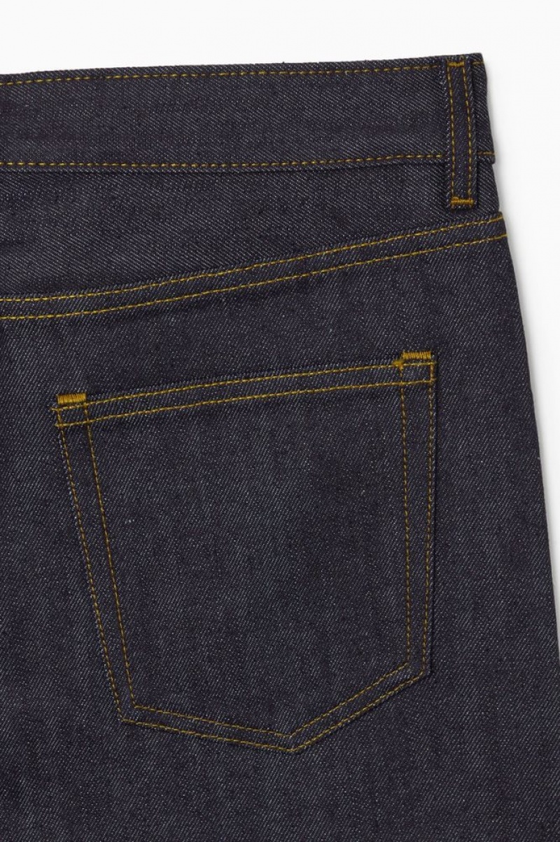 Indigo Cos Signature Raw Selvedge Jeans - Straight | EIPHZ1893