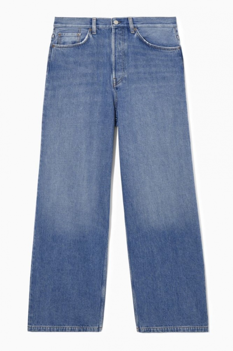 Light Blue Cos Volume Jeans - Wide | SVMBJ2108