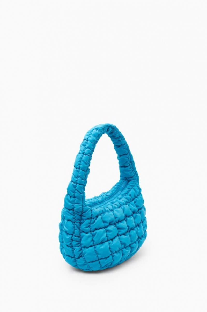 Light Turquoise Cos Quilted Mini Bag | LIAWV2840