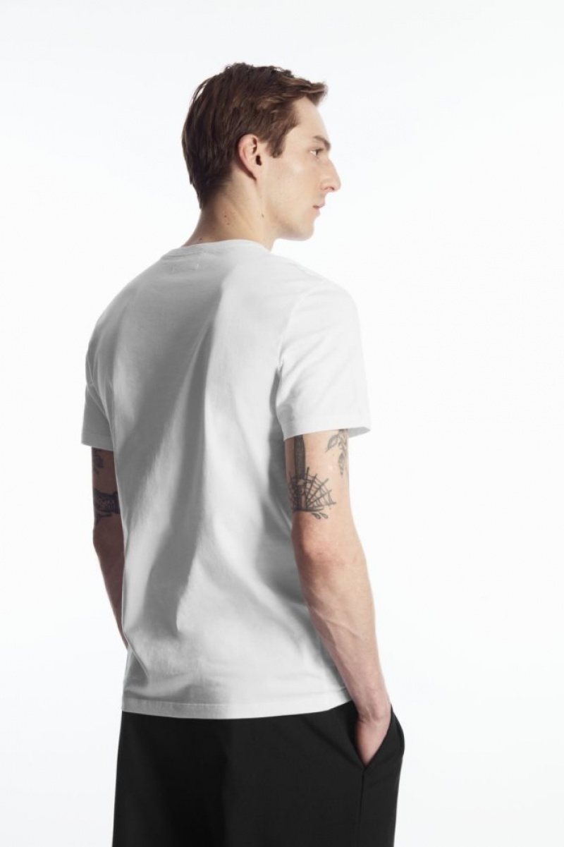 White Cos 3-pack The Extra Fine T-shirts | RQNAJ5314