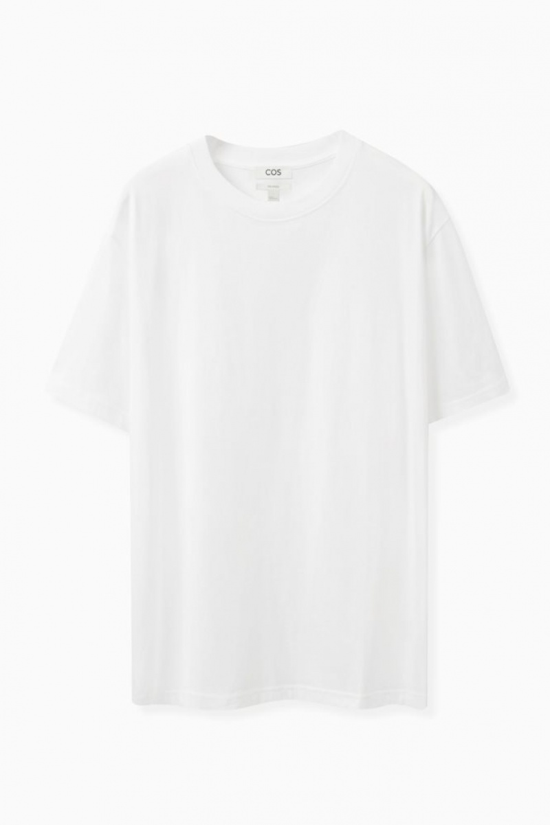 White Cos The Super Slouch T-shirt | DSLOM9328